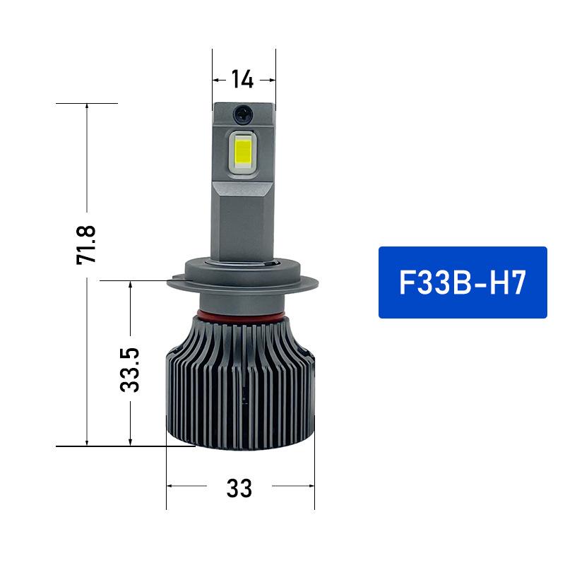 

70W LED Car Headlights H1 H8 H9 12V Front Lights