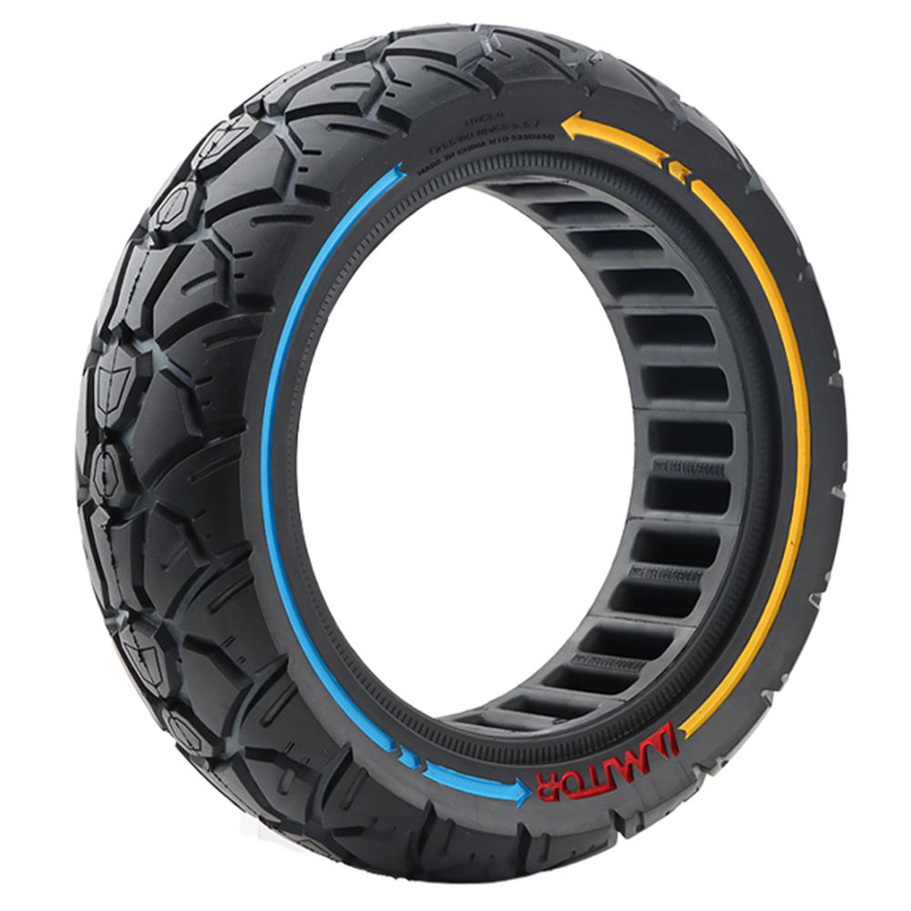 

AMITOR 10x3 10-дюймове змінне колесо для самоката, кольорова лінія, гумова шина для 53,5 мм слота A