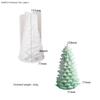 Silicone Candle Mold Tower Christmas Tree Resin Plaster Mold Scented Candle Molds  Party Decoration