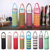 Funda portátil para termo con asa de 400-600 ml, funda para botella de agua de ganchillo, estuche para botellas de agua de punto, bolsa de almacenamiento.