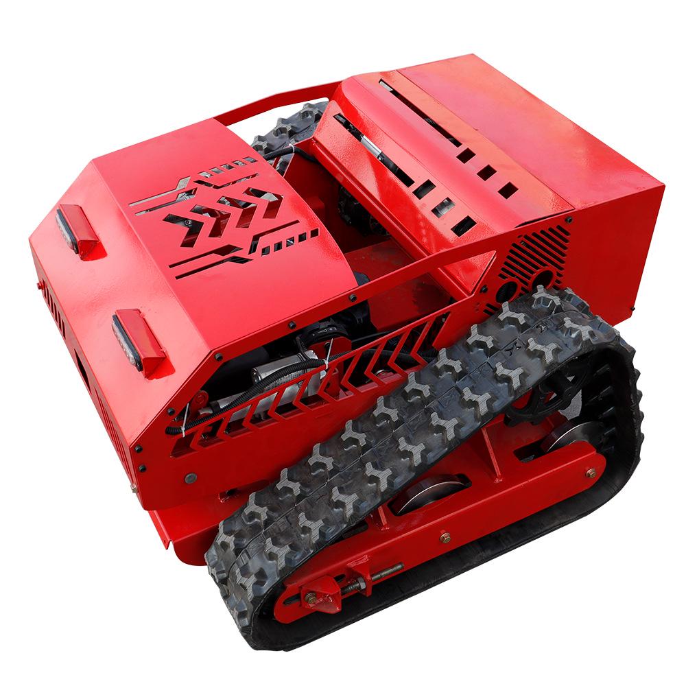 Remote Control Crawler Lawn Mower for U.S.: Versatile Grass Cutter for Embankments