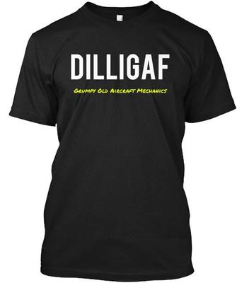 GOAM DILLIGAF Tee T Shirt Made In the USA Size S To 5XL