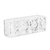 Transparent Luxury Organizer: Desktop Storage Box with Mirror for Makeup, Brushes, Eyebrow Pencils & Stationery.