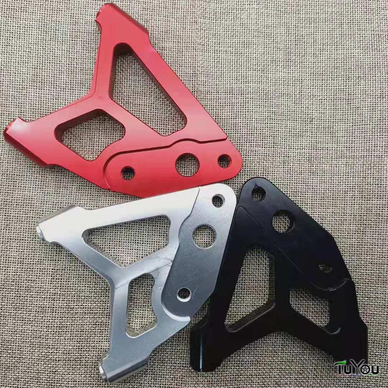 Universal CNC Motorcycle Front Brake Caliper Bracket Adapter For 200/220mm Brake Disc Rpm Adelin Frando 82mm Brake Caliper