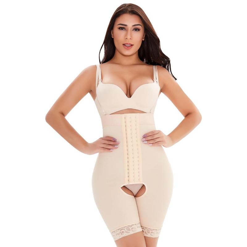 Body da donna con cerniera senza cuciture, body modellante, sollevatore di bottini, intimo a compressione, controllo della pancia, modellante per il corpo dimagrante