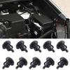 10Pcs Bumper Clip Easy Installation Reliable Black Perfect Matching Bumper Trim Rivet Fastener for TOYOTA RAV4