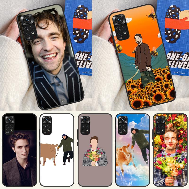 Robert Pattinson Case For Xiaomi Redmi Note 14 13 12 9 10 11 Pro 10S 11S 12S Cover For Redmi 13C 10C 12C 14C