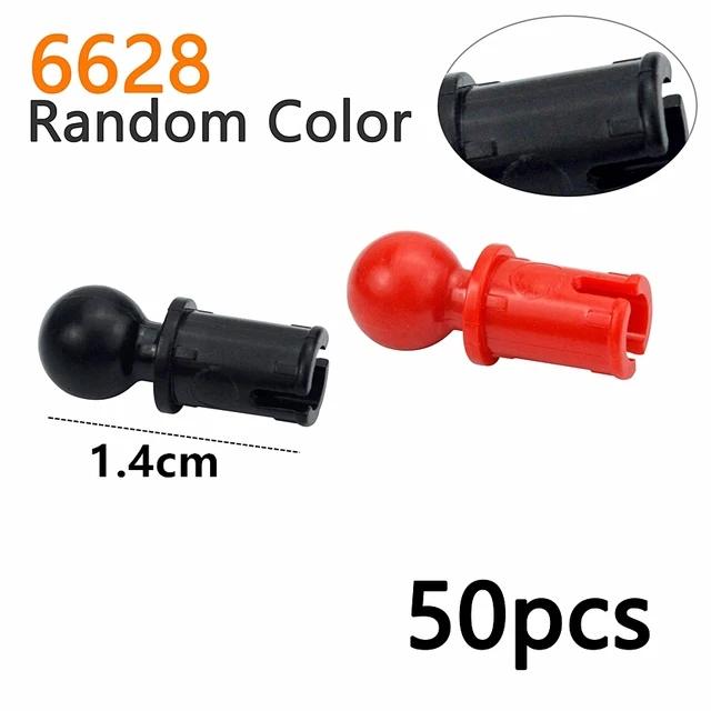 Bulk Technical Connector Pin Peg Cross Axle Building Blocks Parts Compatible with 2780 3673 6558 6562 MOC Bricks Toys