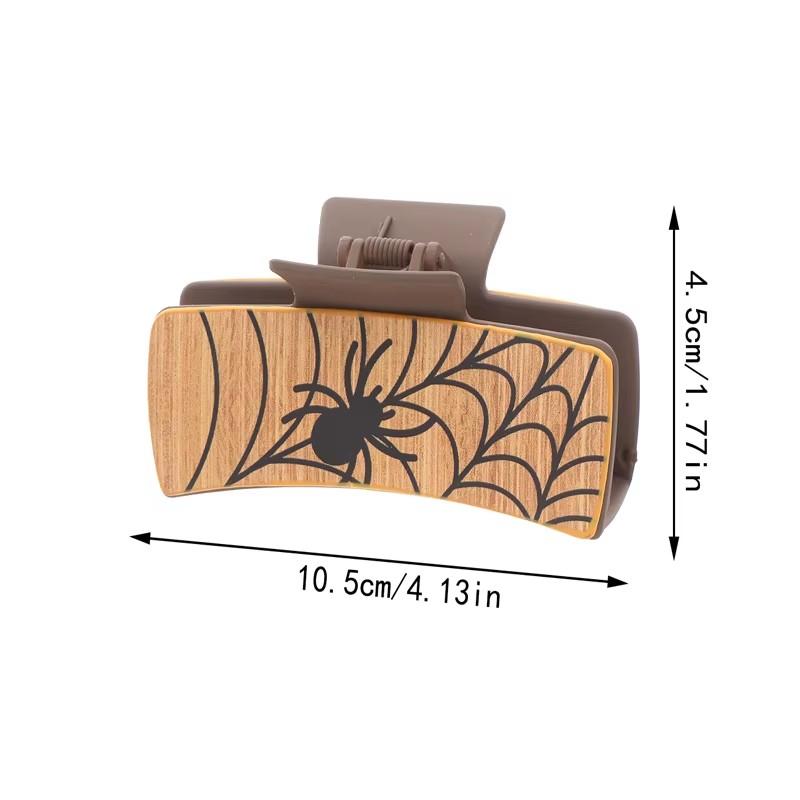 

Большие Ретро Кожаные Заколки для Волос Женские Заколки для Волос на Затылок Квадратный Зажим Джинсовая Заколка Модные Аксессуары для Волос для Девочек