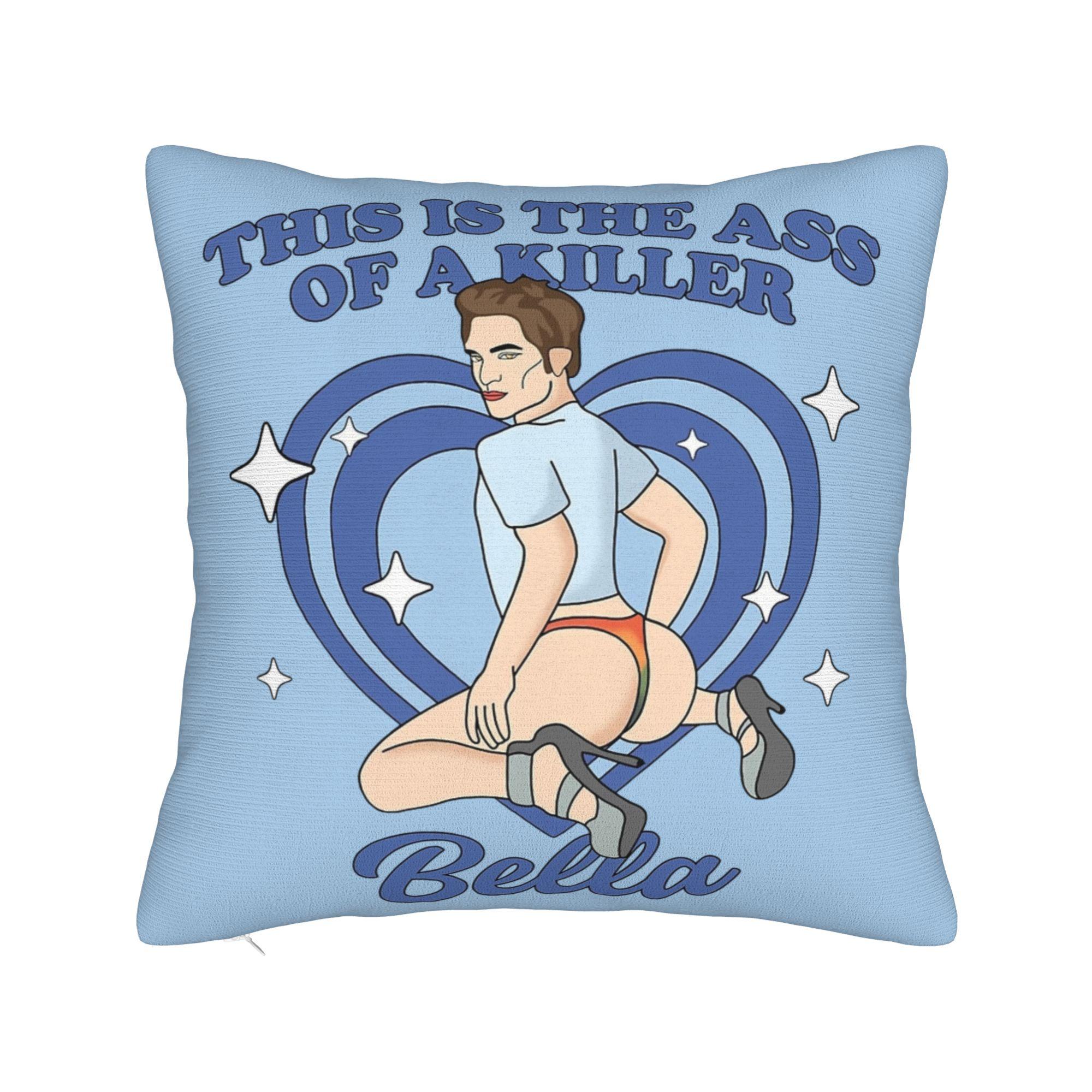 

This Is The Skin Of A Killer Bella Twilight Edward Cullen Pillowcase Printing Cushion Cover Decoration Pillow Case Cover 30cmx30cm