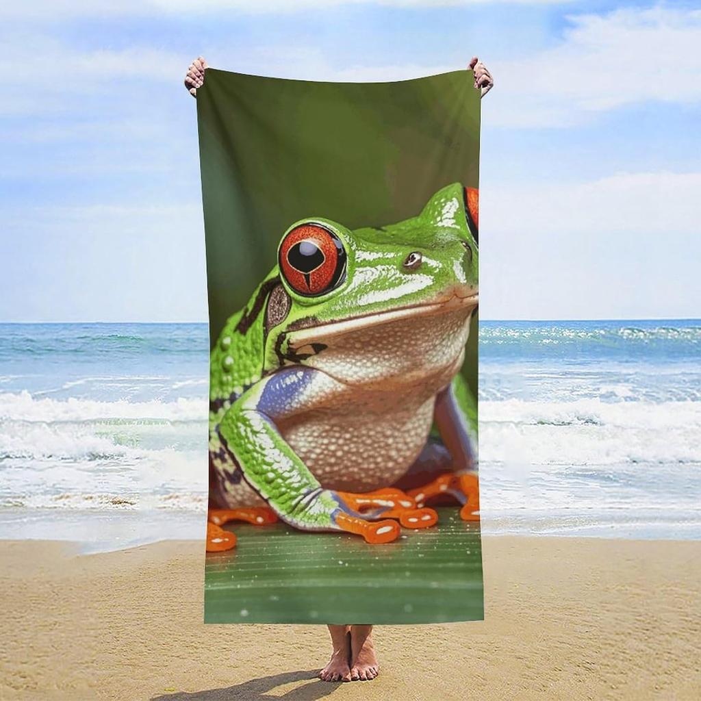 Plum Blossom Beach Towel Oversized Sand-Free Swim Towel Ultra Quick-Dry Absorbent Bath Towels for Beach,Lightweight & Compact