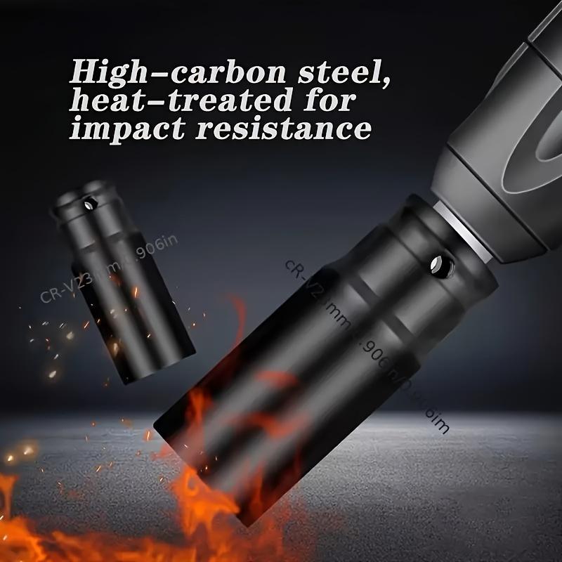 10pcs 8-17mm/8-24mm Electric Socket Tool Wrench Adapter Hand Tool,High Carbon Steel Material Set For Repair Garage Tools