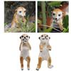 Meerkat Garden Animal Statue Garden Ornament for Home Office Balcony Porch