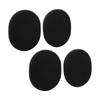 2Pair Headset Ear Cushions Replacement Headphone Ear Cover Pad for Logitech H800Black