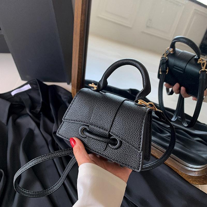 Γυναικείες τσάντες υψηλών προδιαγραφών 2024 Νέες τσάντες χειρός με πολύπλευρη υφή Μίνι χιαστί τσάντα