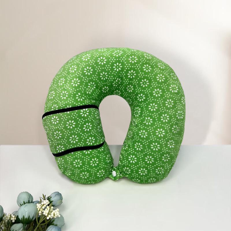

OEING U-shaped Travel Neck Pillow with Eye Mask
