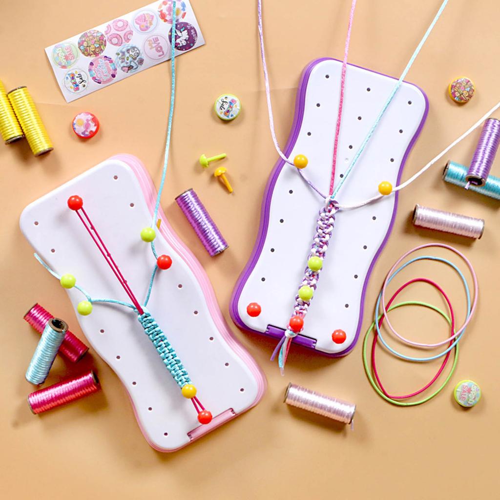 DIY Art and Craft Friendship Bracelets Making Set DIY Bracelets Craft Kid Girls Jewellery Making Birthday Christmas Toy