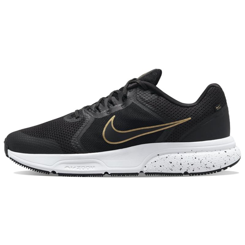 Nike Zoom Span 4 'Black Metallic Gold' Sneakers Casual DC8996-009