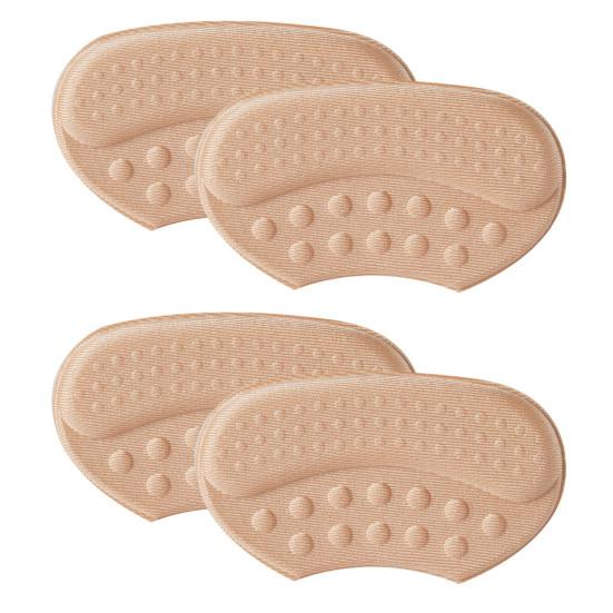 Heel Pads for High Heels Pain Relief Anti-wear Cushion Soft Sponge Shoe Sticker Foot Care Liner Insert Pad Insole Grip Protector