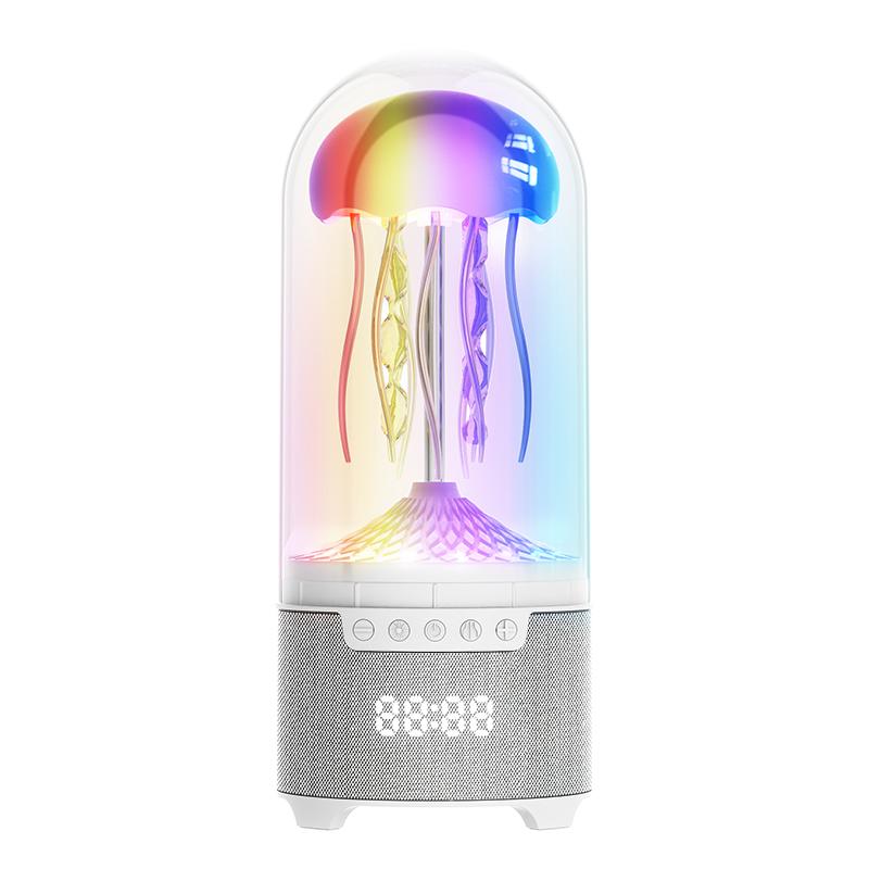 

Colorful Jellyfish Blue Tooth Speaker 3D HiFi Stereo LED Display Music Sports Jellyfish Audio Support TF card For Home Office