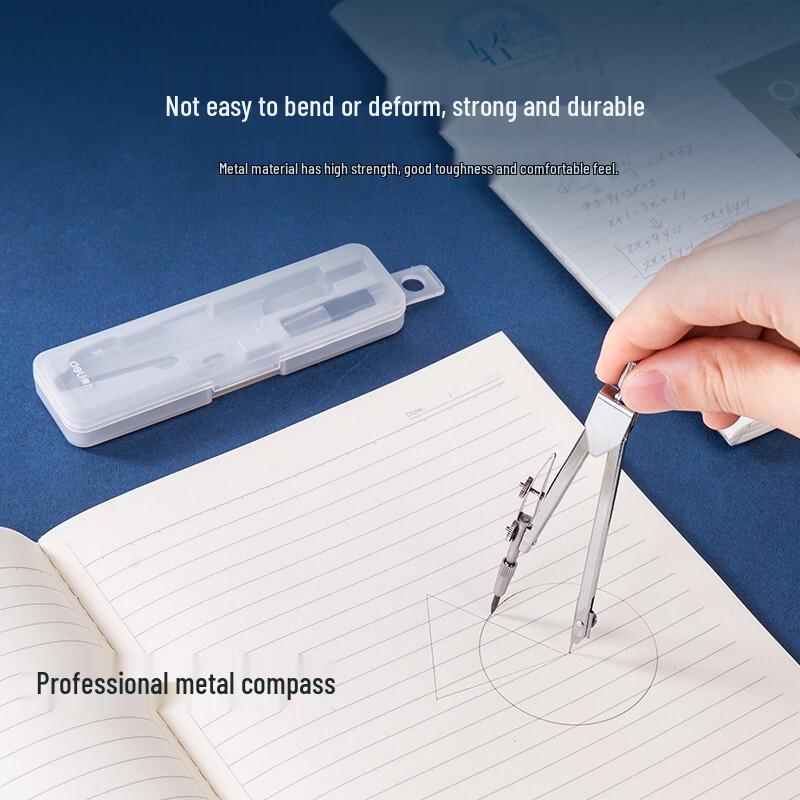 Deli Metal Compass Set