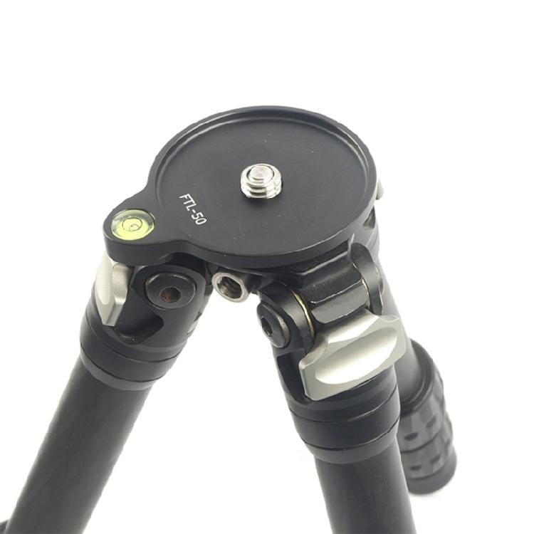 Aluminum Tripod Leveler Plate with Clear Bubble Gauges & 50mm Inner Dimension Tripod Leveling Base Metal Tripod Adapter