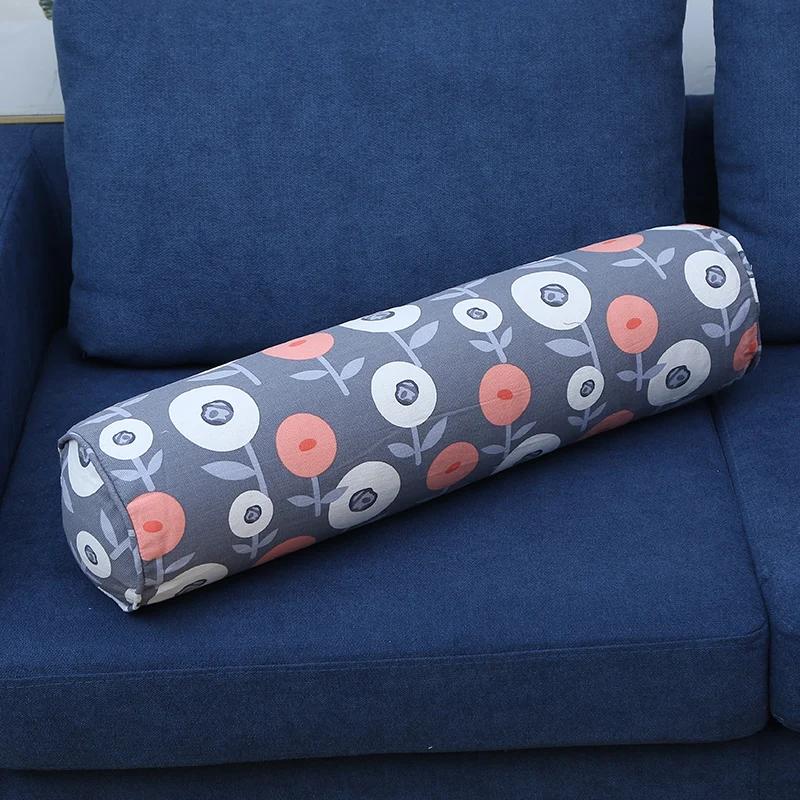 Pure Cotton Long Pillow Large Cylindrical Printing Removable and Washable To Sleep with You Clamp Leg Pillow Bed Cushion Gift
