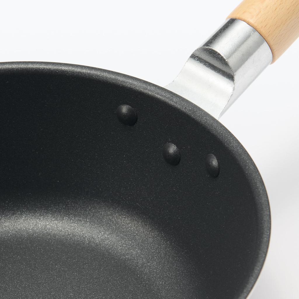 MUJI Non-Stick Frying Pan, 20cm Diameter, Deep, Induction Compatible, 83453718