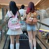 Rilakkuma Niedlicher Punktmuster Schülerrucksack Mit Geräumigem Hauptfach
