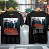 Simple Minds Tour 2025 Double-sided T-Shirt Alive and Kicking Cotton Round-neck Top Fashionable Casual Loose Streetwear Unisex