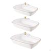 Fruit Bowl with Lid Decorative Dish Food Serving Tray Holder for Home Office