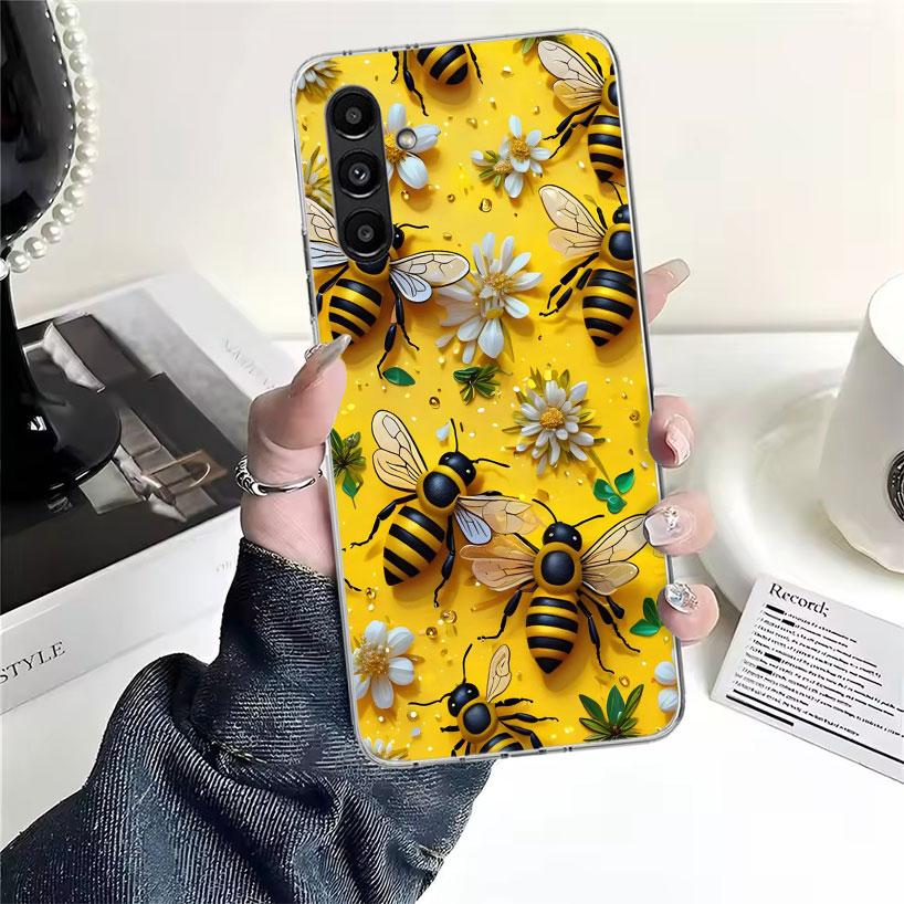 Bee Keeping Honey Animal Phone Case For Samsung Galaxy A13 A14 A15 A16 A17 A53 A54 A55 A56 A57 A33 A34 A35 A36 A37 A23 A24 A25 A