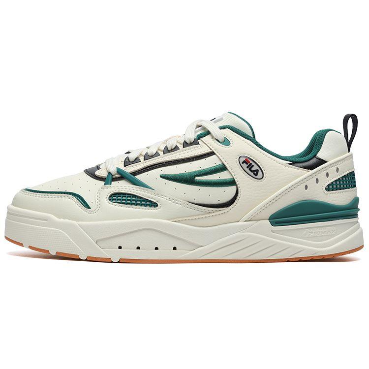 FILA Slam 22 Comfortable Versatile Durable Low-Top Skate Shoes Men Sneakers Off-White Green F12M231217FAC