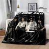 Rock band Tokio Hotel Printed blankets Picnic blanket Flange Warm blanket Home travel blankets bed linings birthday gift
