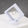 5Pcs Floating Display Case Frame Ring Necklace Earring Packaging Box Jewelry Coin Display Stand Holder