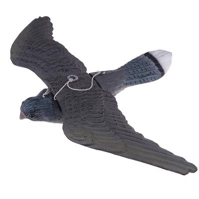 Realistico uccello volante falco piccione esca controllo dei parassiti giardino spaventapasseri spaventapasseri