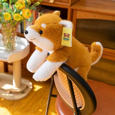 Sevimli Evcil Hayvan Parti Tarzı Husky Shiba Inu Köpek Bebek Aptal Tarz İyileştirici Sevimli Evcil Hayvan Yastık Bebek Çocuk Hediyesi