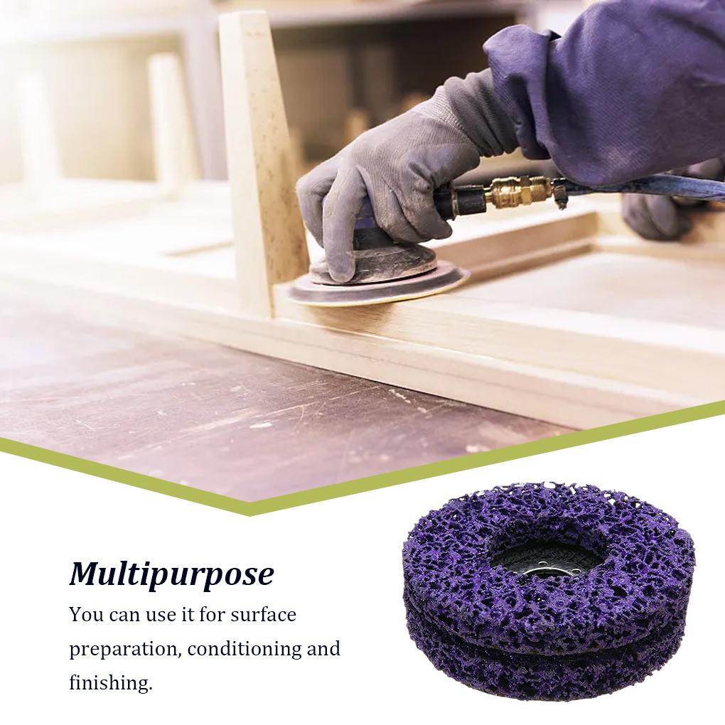 Strip Disc Household Accessories Durable Stable Performance Convenience Angle Grinders Practical Friction Aluminum Wheel