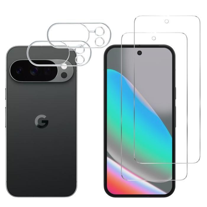 Verre Trempé pour Google Pixel 10 Pro et Protection Caméra [Pack 2] Film Vitre Protection Phonillico®