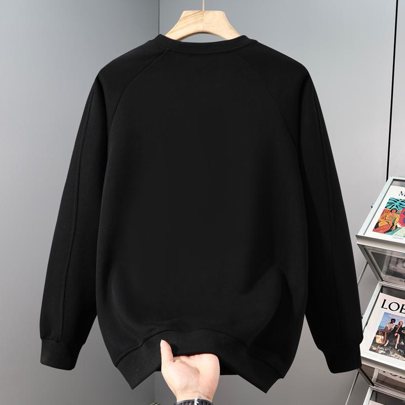 Plus Size 5XL-11XL Fashion Autumn Oversize Sweatshirts for Men Clothes Long Sleeve Tops Casual Men's Pullovers