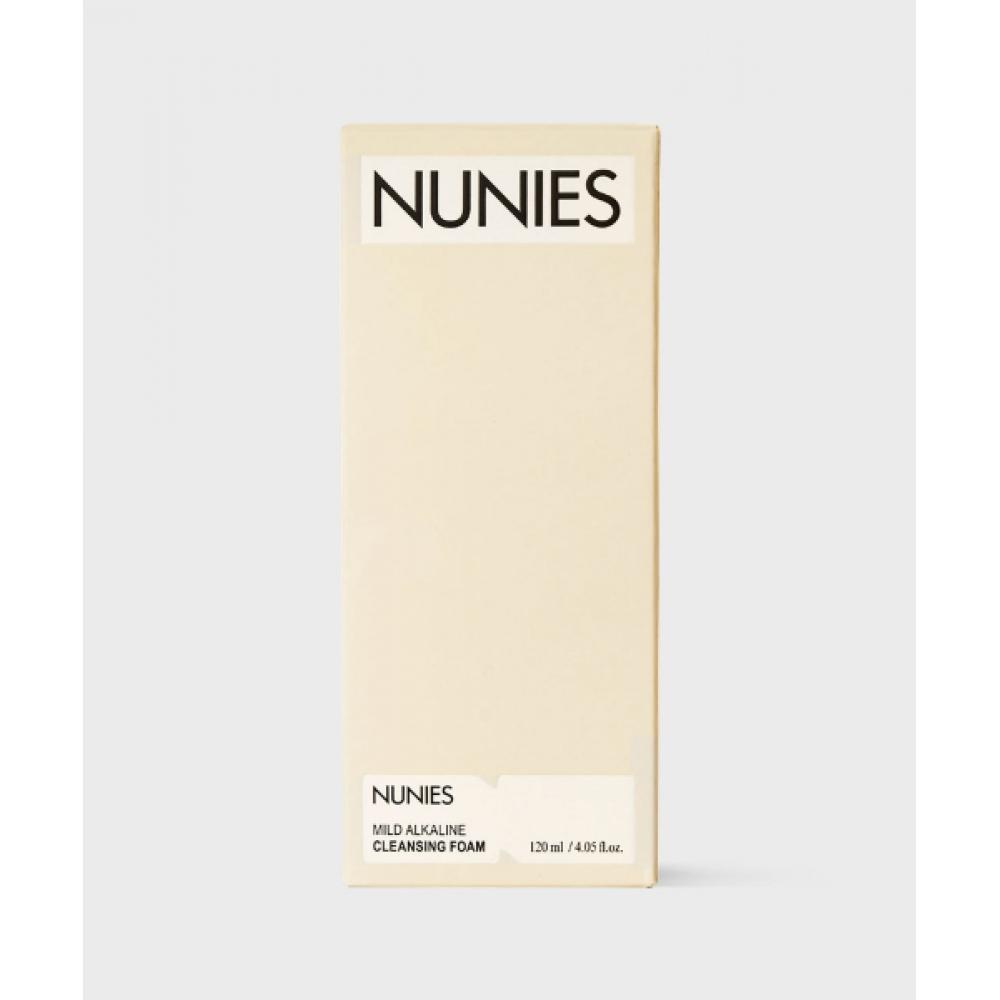 Nunies Slightly Alkaline Cleansing Foam Hyaluronic Whip 120ml