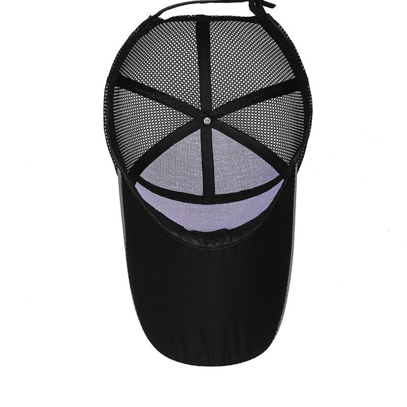 Men Summer Baseball Cap Outdoor Sport Sunscreen Caps Unisex Breathable Mesh Visor Sun Hat