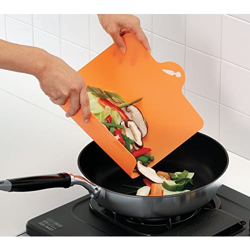 Inomata Chemical Cutting Board Sheets, Set of 4, Approx. 24 x 38.2 cm x 1 mm Thick