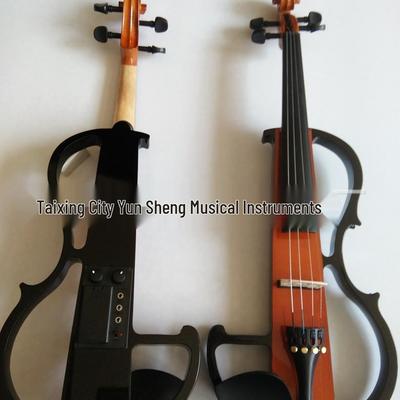 Two-Tone Handmade Electronic Violin for Beginners