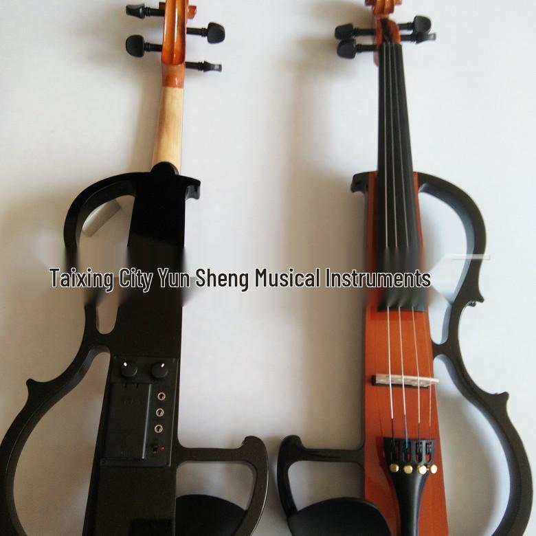 Two-Tone Handmade Electronic Violin for Beginners