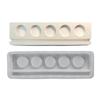 Long Candle Holder Molds Five Hole Tealight Holder Molds Base Molds for DIY Craft Tealight Holder Home Decorations