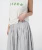 Ohesio Shirring Tiered Maxi Skirt, Gray