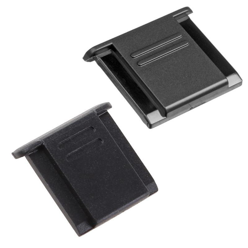 Universal Black Camera Flashlight Hot Shoe Cover Cap for Panasonic for Olympus Pentax DSLR SLR Evil Camera
