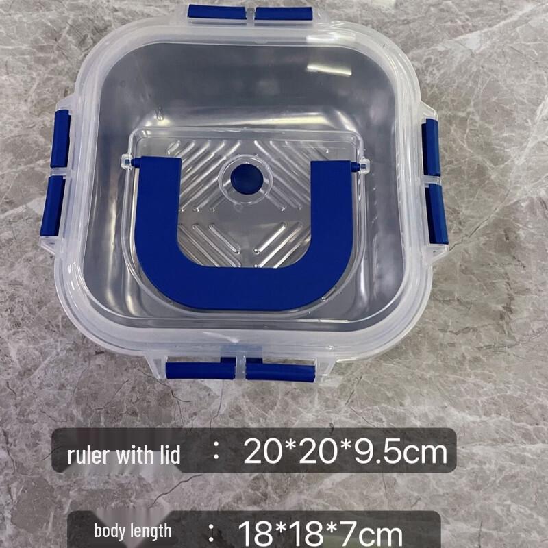 Set di Contenitori per Pranzo Portatili in Plastica Abay (4-Pack)