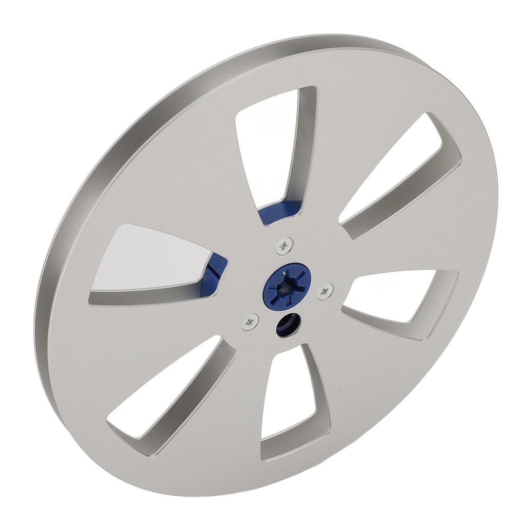 1 4 7 Inch Empty Tape Reel 6 Hole Aluminum Alloy Universal Open Reel Sound Tape Empty Disc for TEAC for ReVox Studer